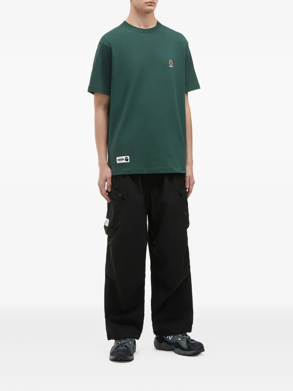 FINGERCROXX embroidered-logo T-shirt | T-Shirts | Image 2