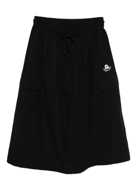 FINGERCROXX logo-embroidered shorts