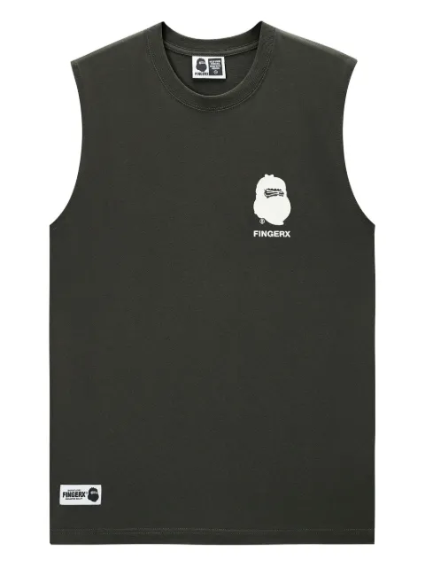 FINGERCROXX graphic-print muscle vest
