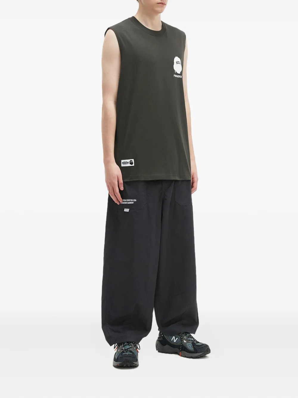 FINGERCROXX graphic-print muscle vest | Vests & Tank Tops | Image 2