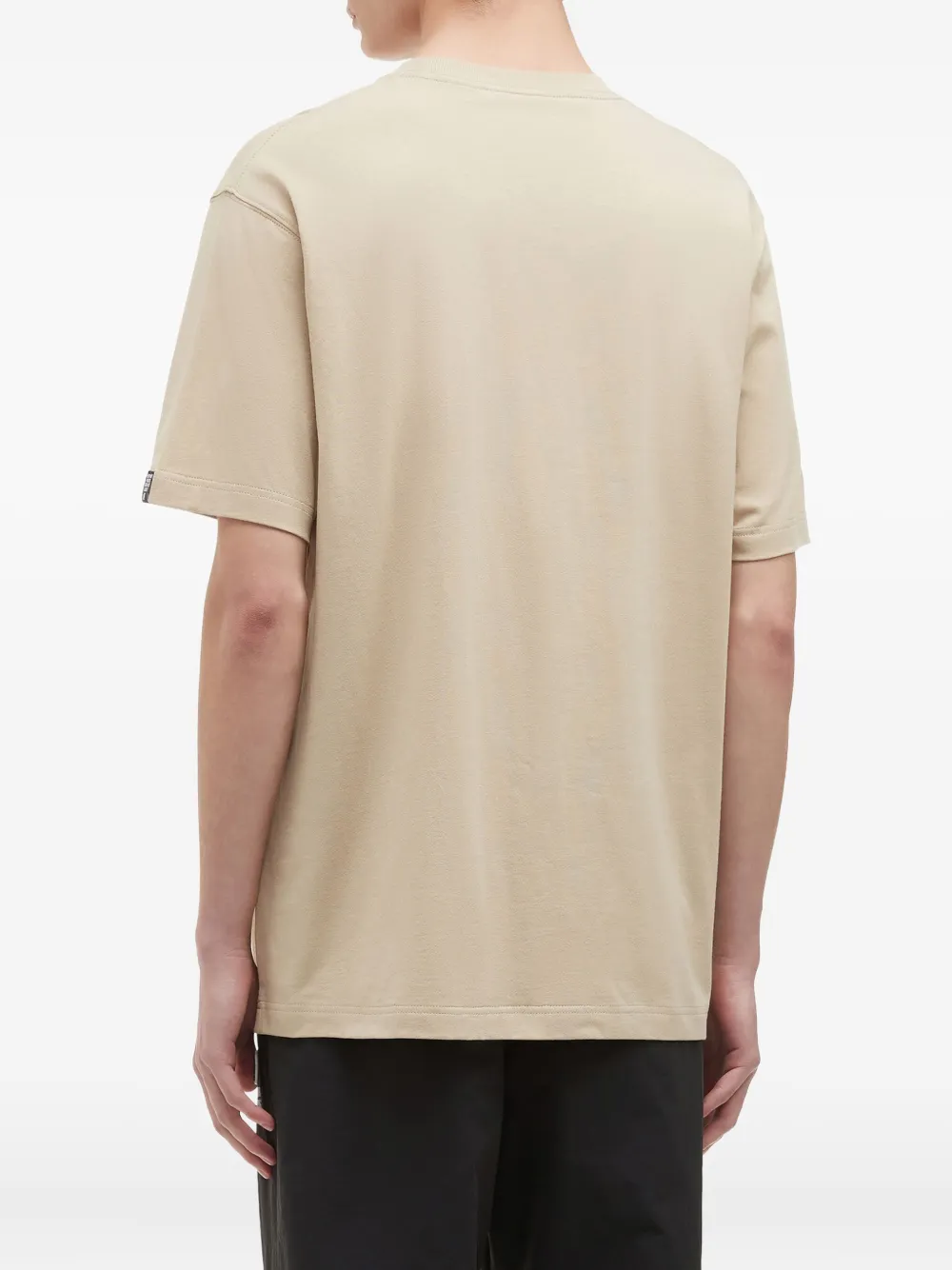 Fingercroxx Embroidered-patch T-shirt In Neutral