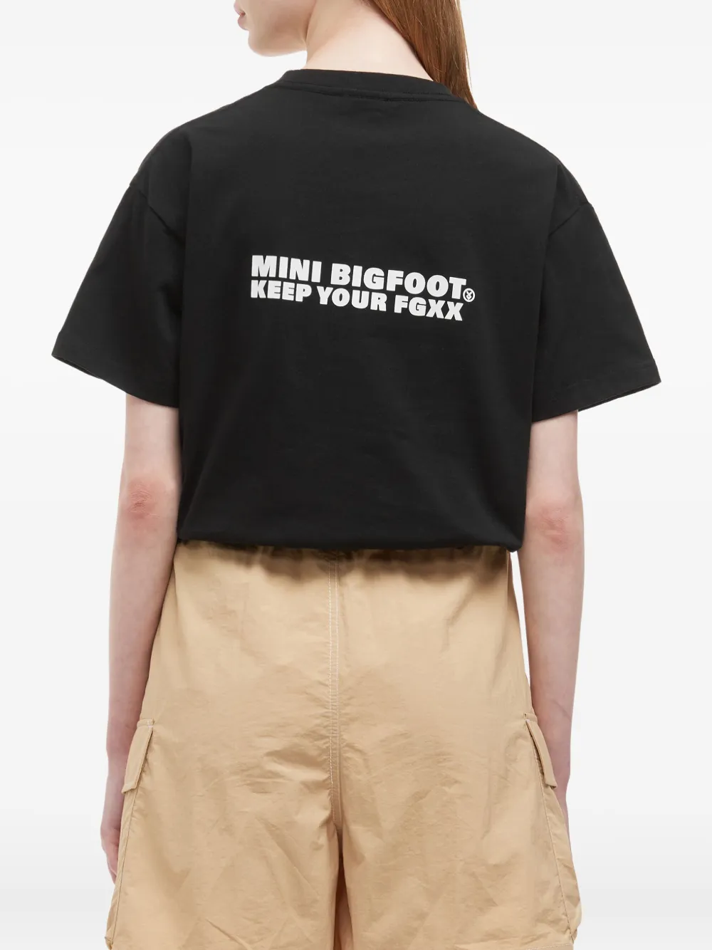 Fingercroxx Graphic-print T-shirt In Black