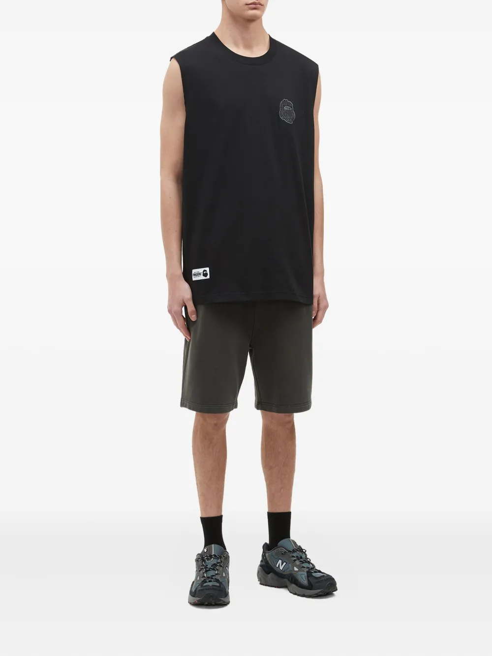 FINGERCROXX embroidered sleeveless vest | Vests & Tank Tops | Image 2