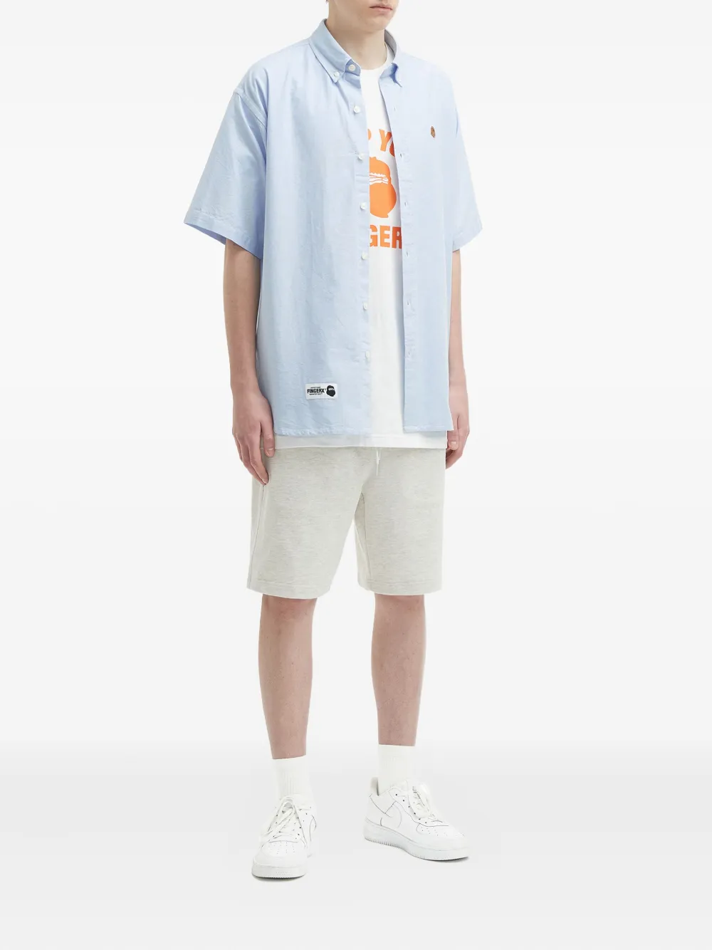 FINGERCROXX embroidered short-sleeve shirt | Image 2