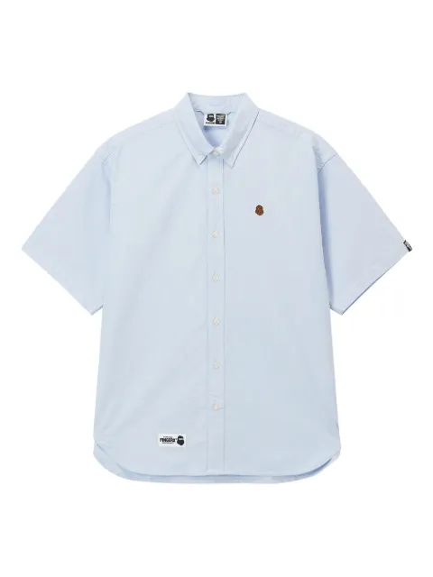 FINGERCROXX embroidered short-sleeve shirt