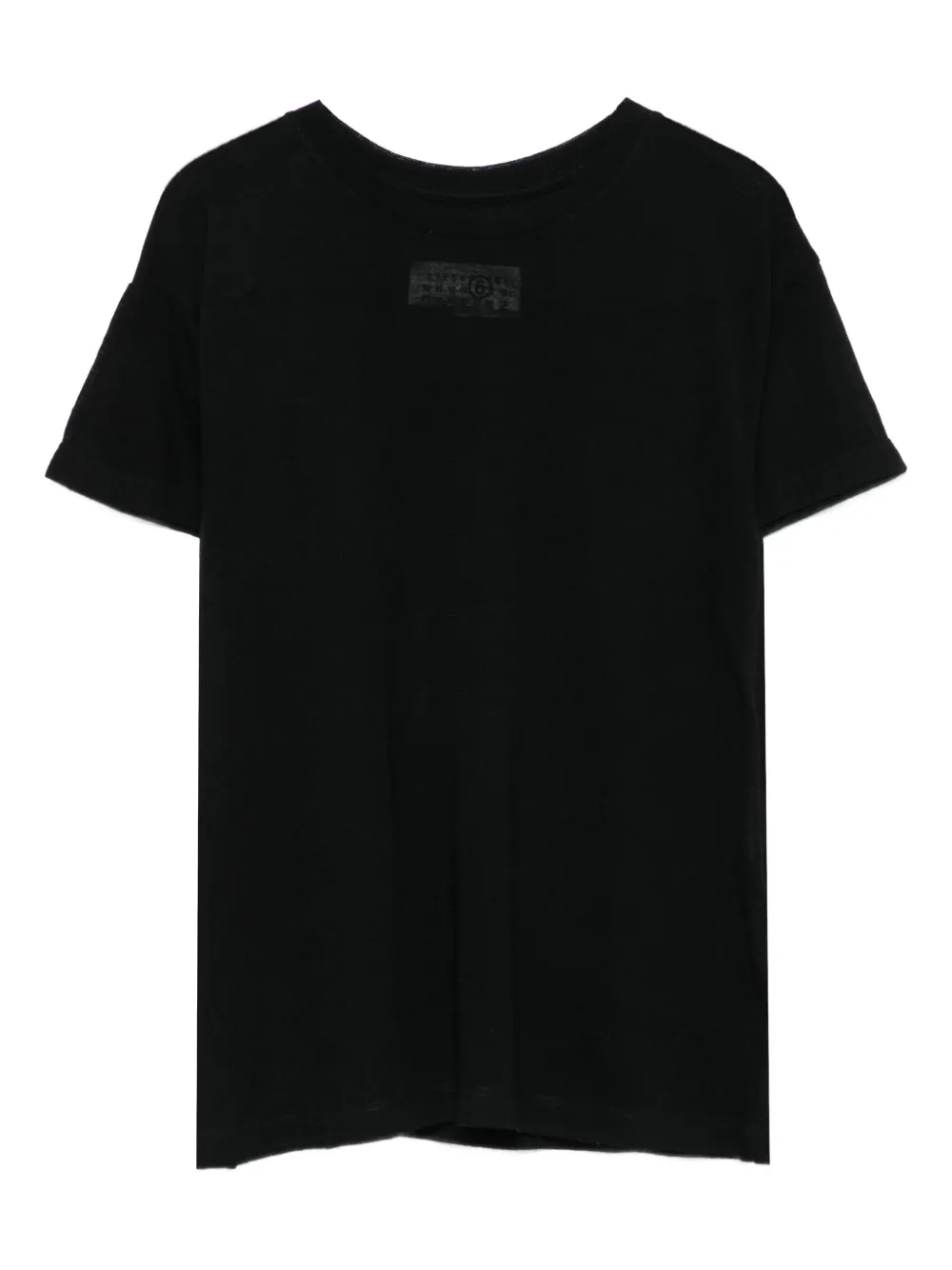 MM6 Maison Margiela T-shirt met ronde hals Zwart