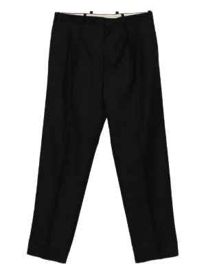 MM6 Maison Margiela Drawstring Trousers | Black | FARFETCH CA