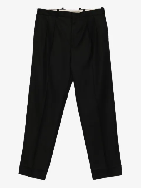 Maison Margiela pantalon à détail plissé