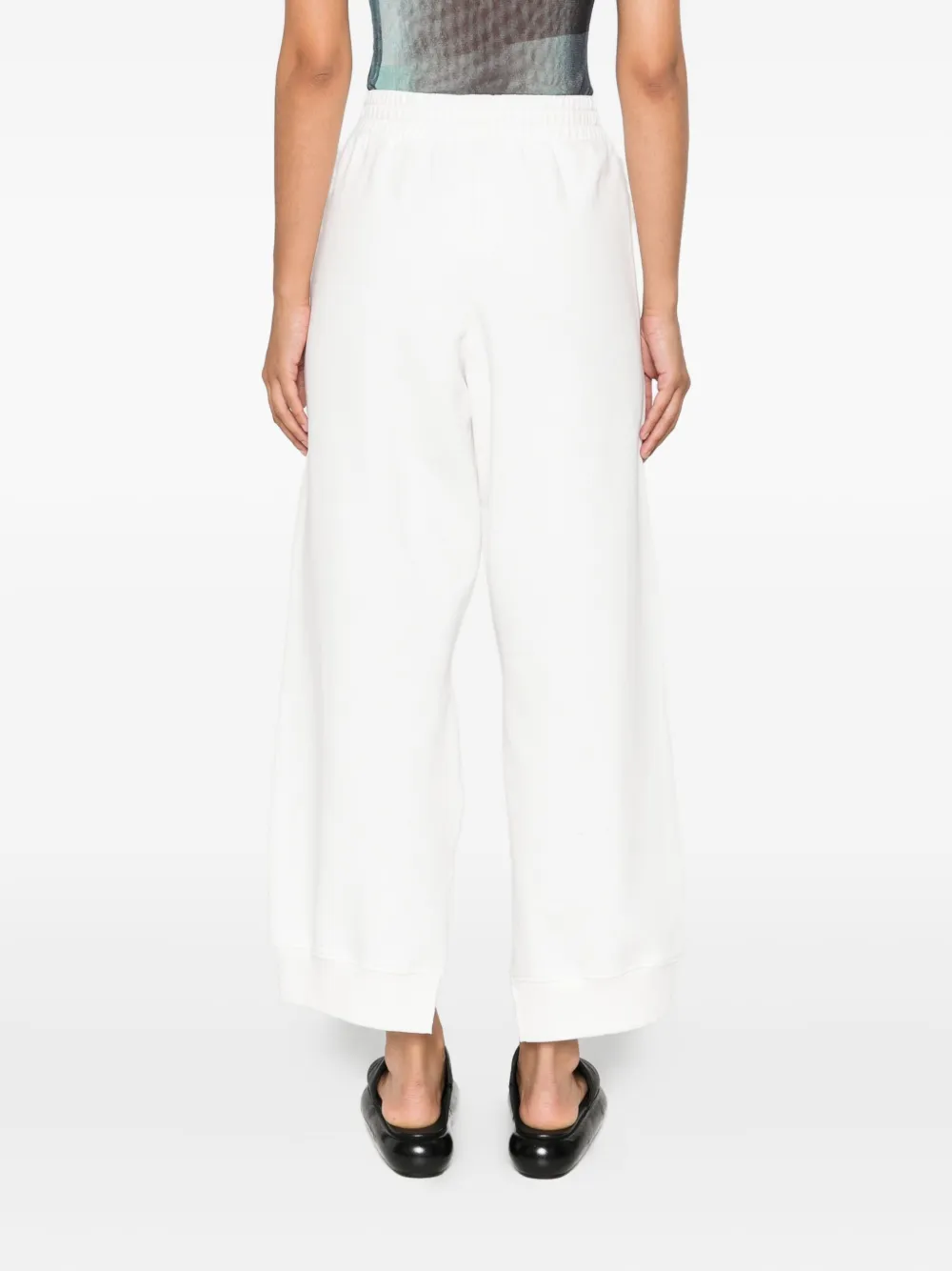 MM6 Maison Margiela Trainingsbroek met nummerprint Wit