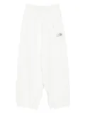 MM6 Maison Margiela number-print track pants - White