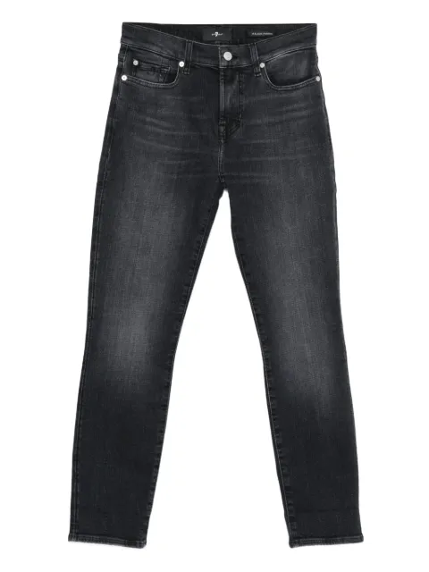 7 For All Mankind whiskering-effect jeans 