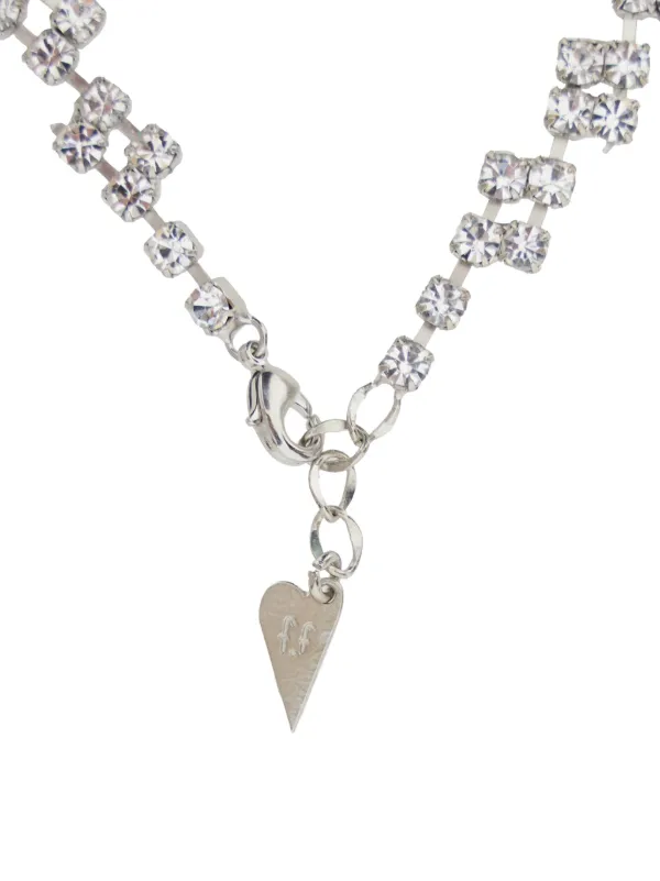 ネックレス・ペンダント forte forte FW25 NECKLACE (14184 0088) FORTE FORTE - Pendant Strass Short Necklace Forte Forte