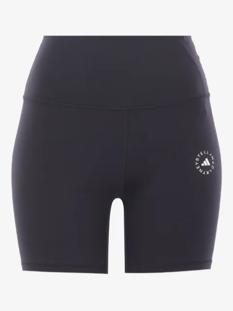 adidas by Stella McCartney short taille haute à logo strassé