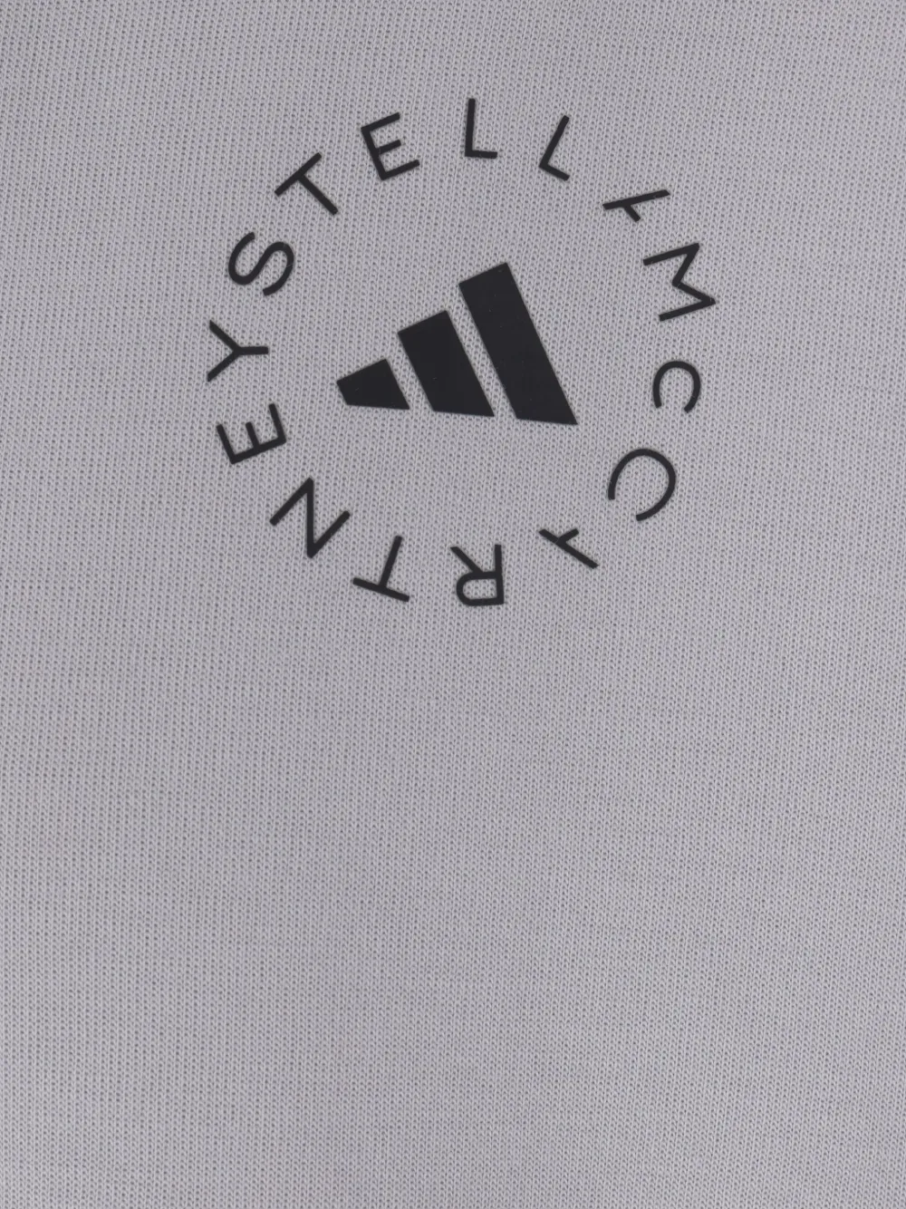 Adidas By Stella Mccartney Zip-up Hoodie In Gray