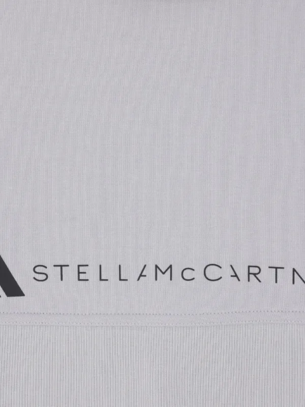 Adidas By Stella McCartney Hoodie Con Cierre Gris FARFETCH MX