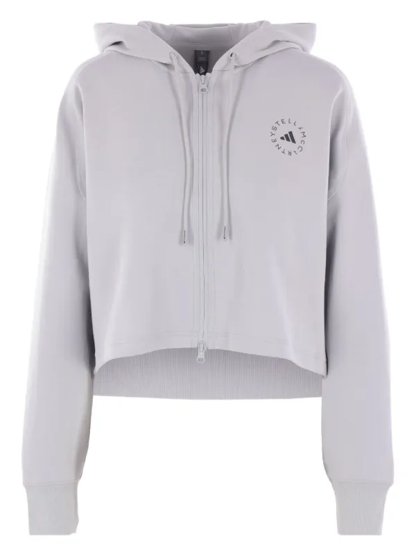 Adidas By Stella McCartney ジップアップ パーカー | グレー