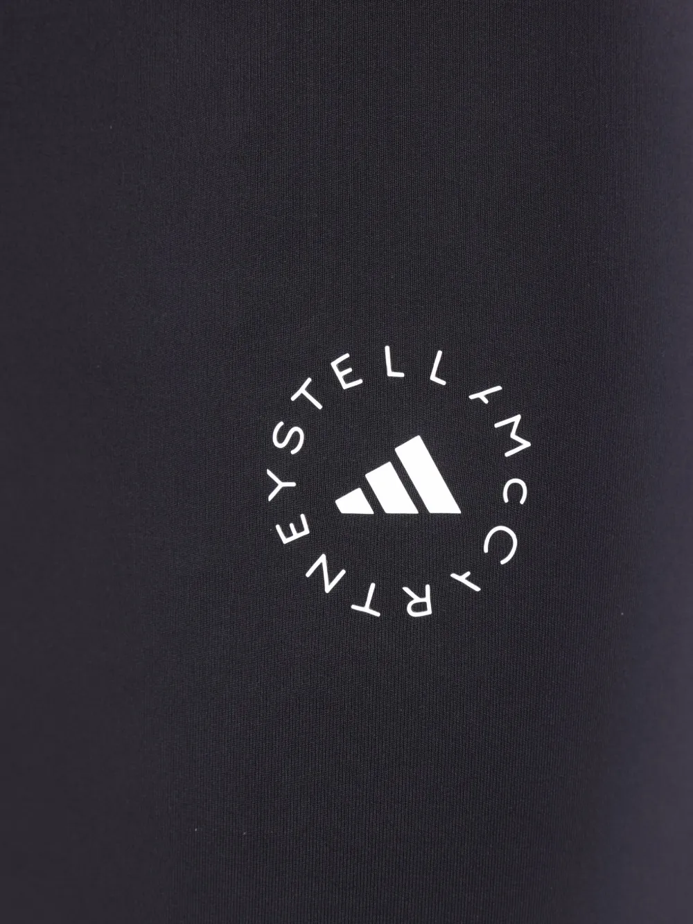 adidas by Stella McCartney x Stella McCartney logo-embellished leggings Zwart