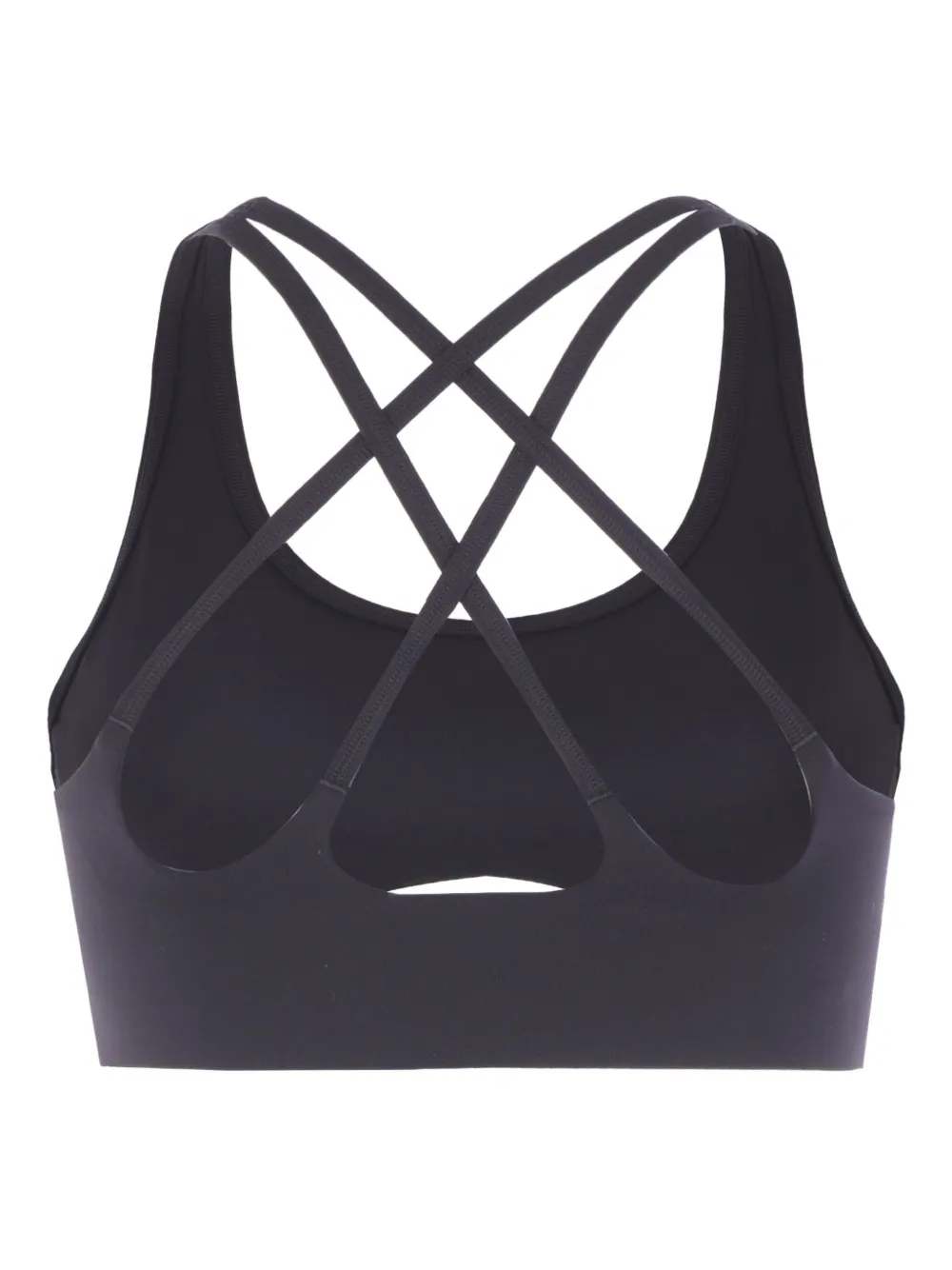 adidas by Stella McCartney cross-back sports bra Zwart