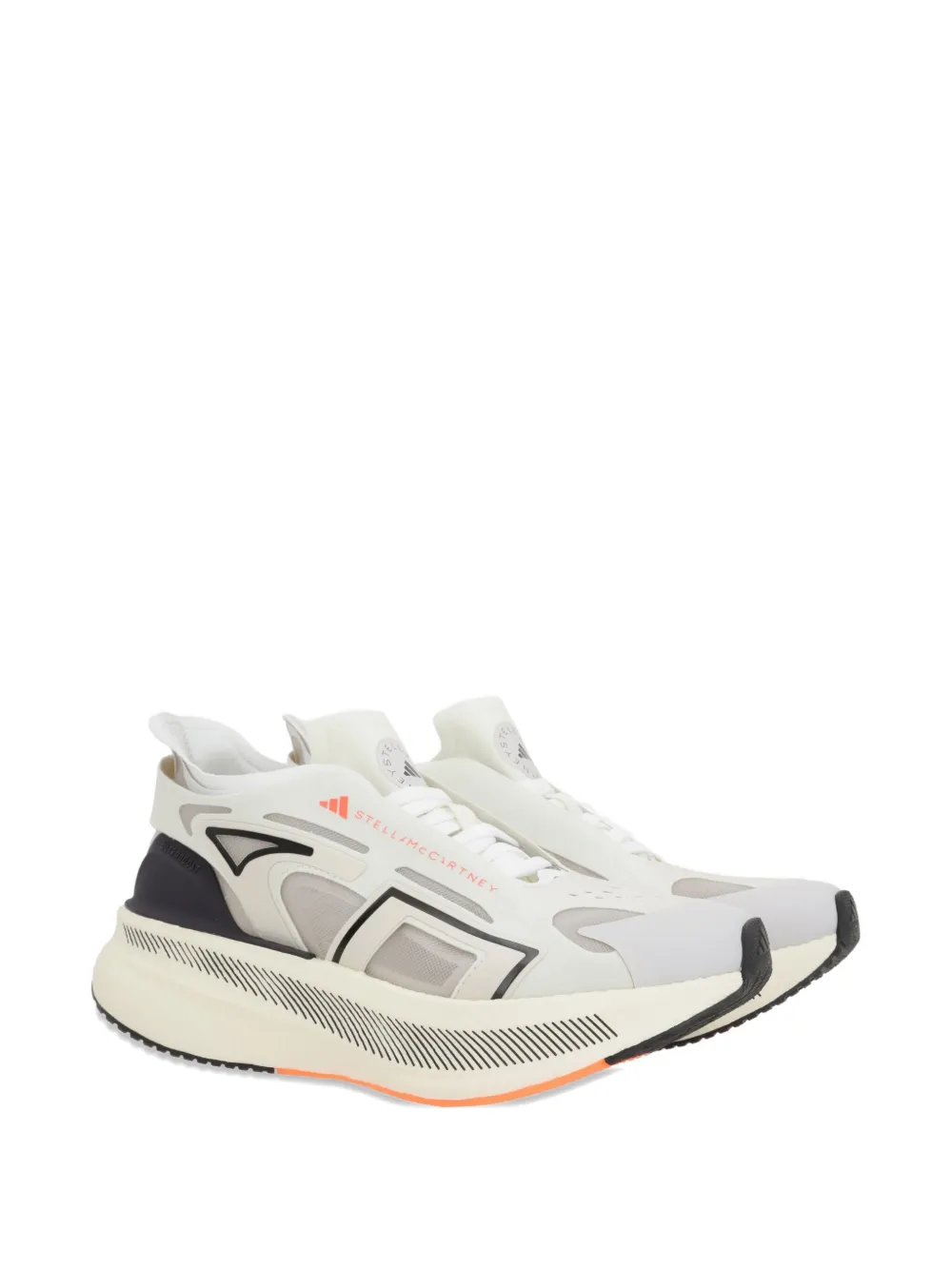 Adidas By Stella Mccartney Ultraboost 5 Mesh Sneakers In White