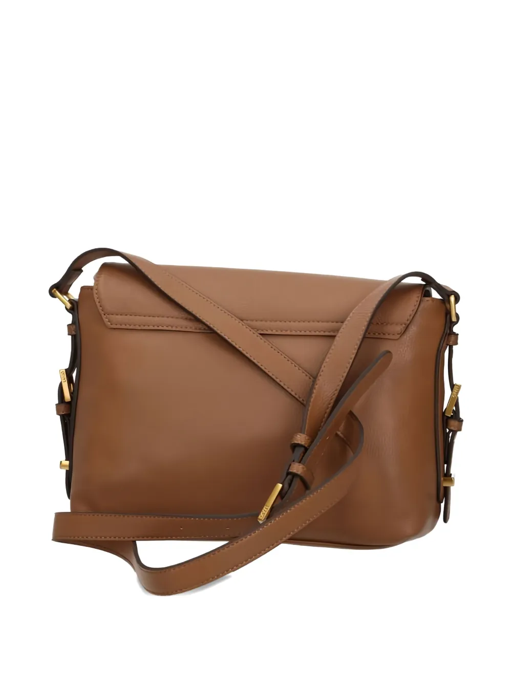 Liu •jo Medium Logo-plaque Cross Body Bag In Brown