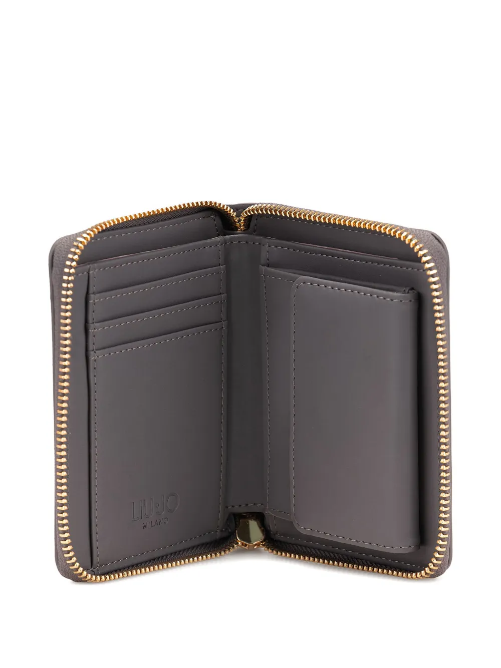 Liu •jo Zip-around Wallet In Gray