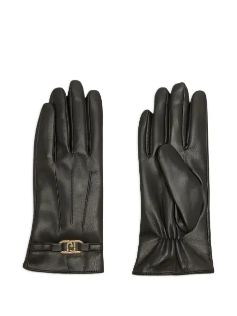 LIU JO faux-leather gloves
