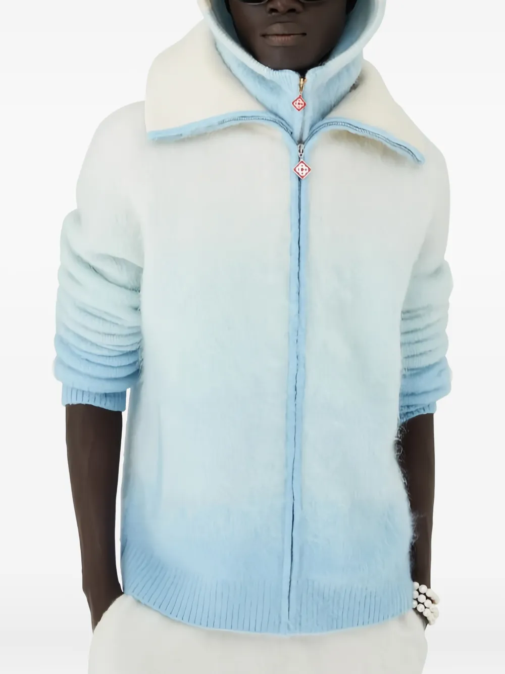 Casablanca Vest met rits Blauw