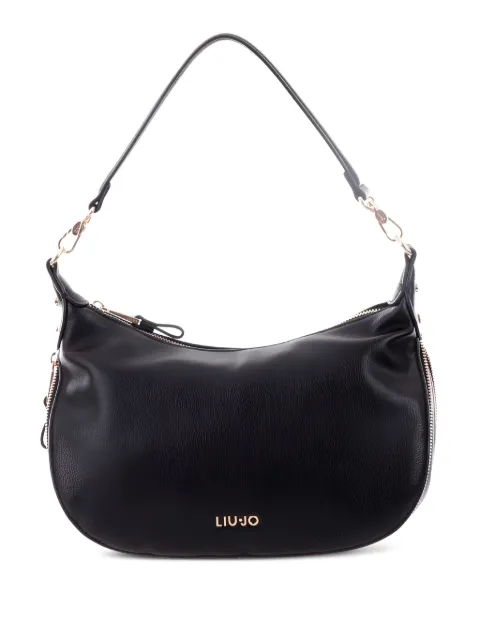 LIU JO curved zip-detail shoulder bag