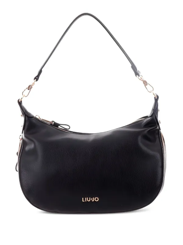 LIU JO ジップディテール ショルダーバッグ | ブラック | FARFETCH JP