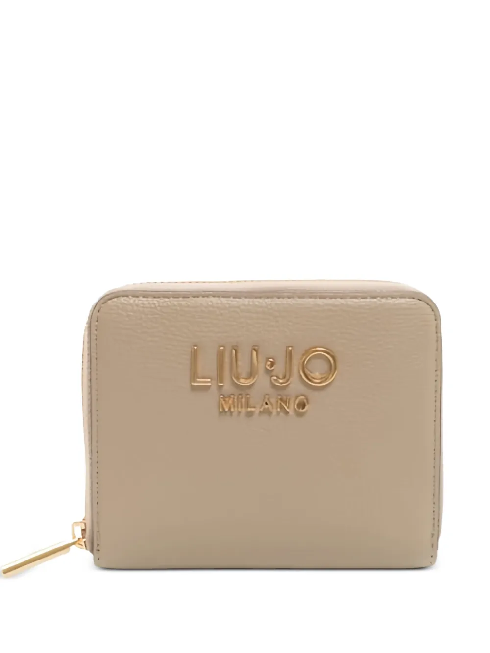 LIU JO logo-plaque zip-around wallet | Neutrals | Image 1