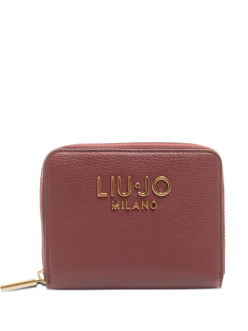 LIU JO logo-plaque zip-around wallet | Red | Image 1