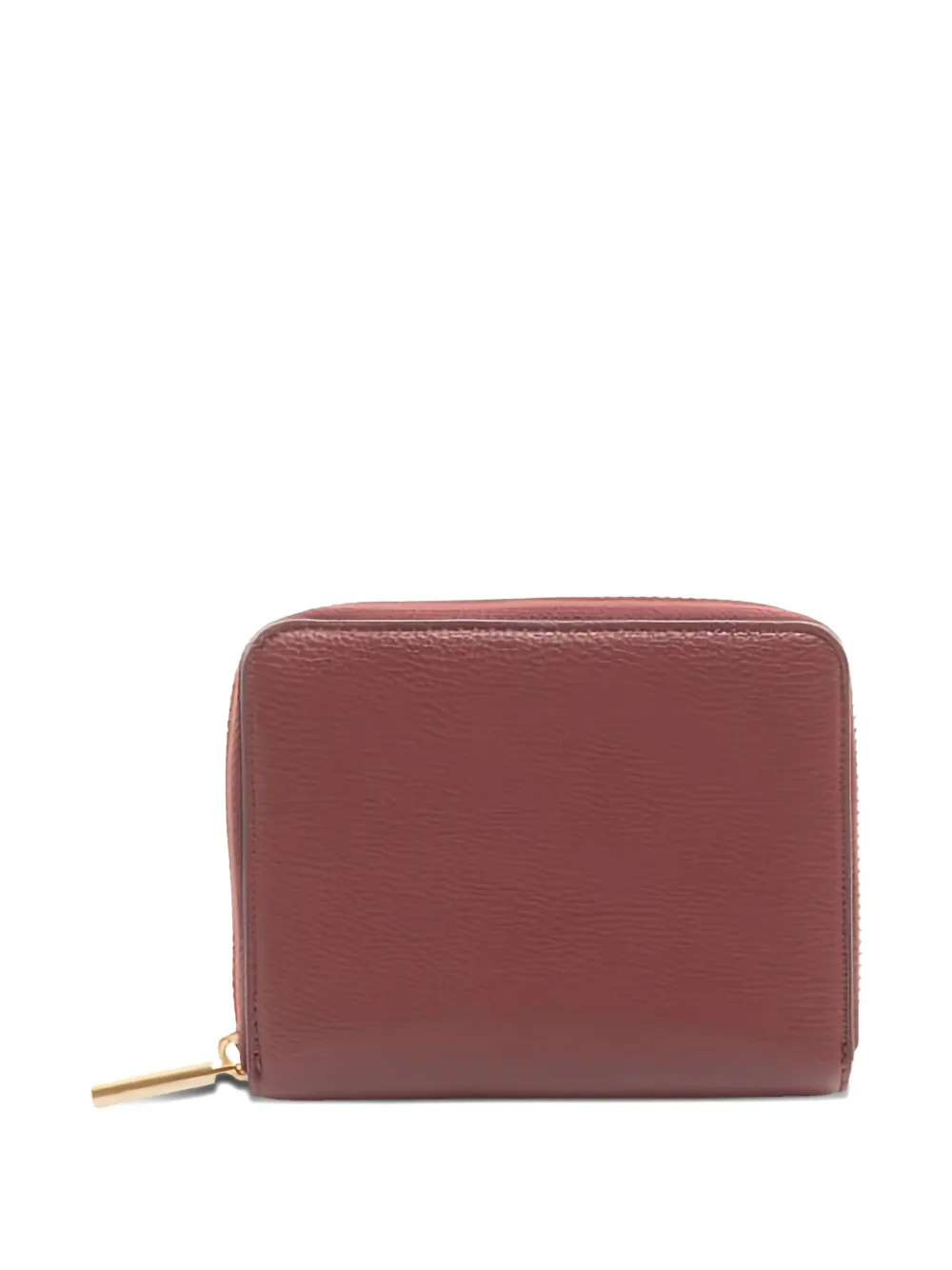Liu •jo Logo-plaque Zip-around Wallet In Red