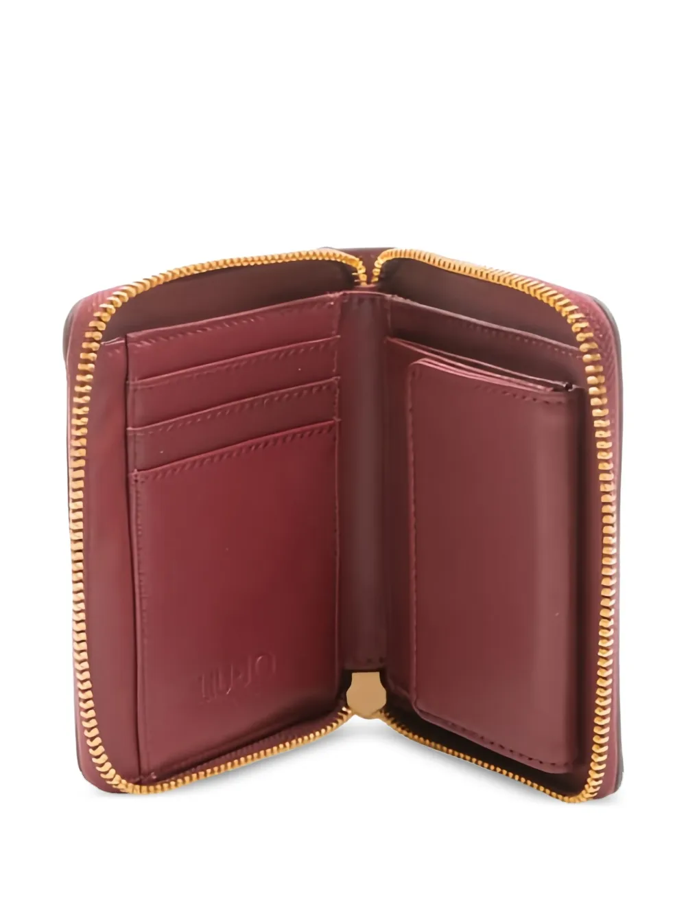 LIU JO Portemonnee met logoplakkaat Rood