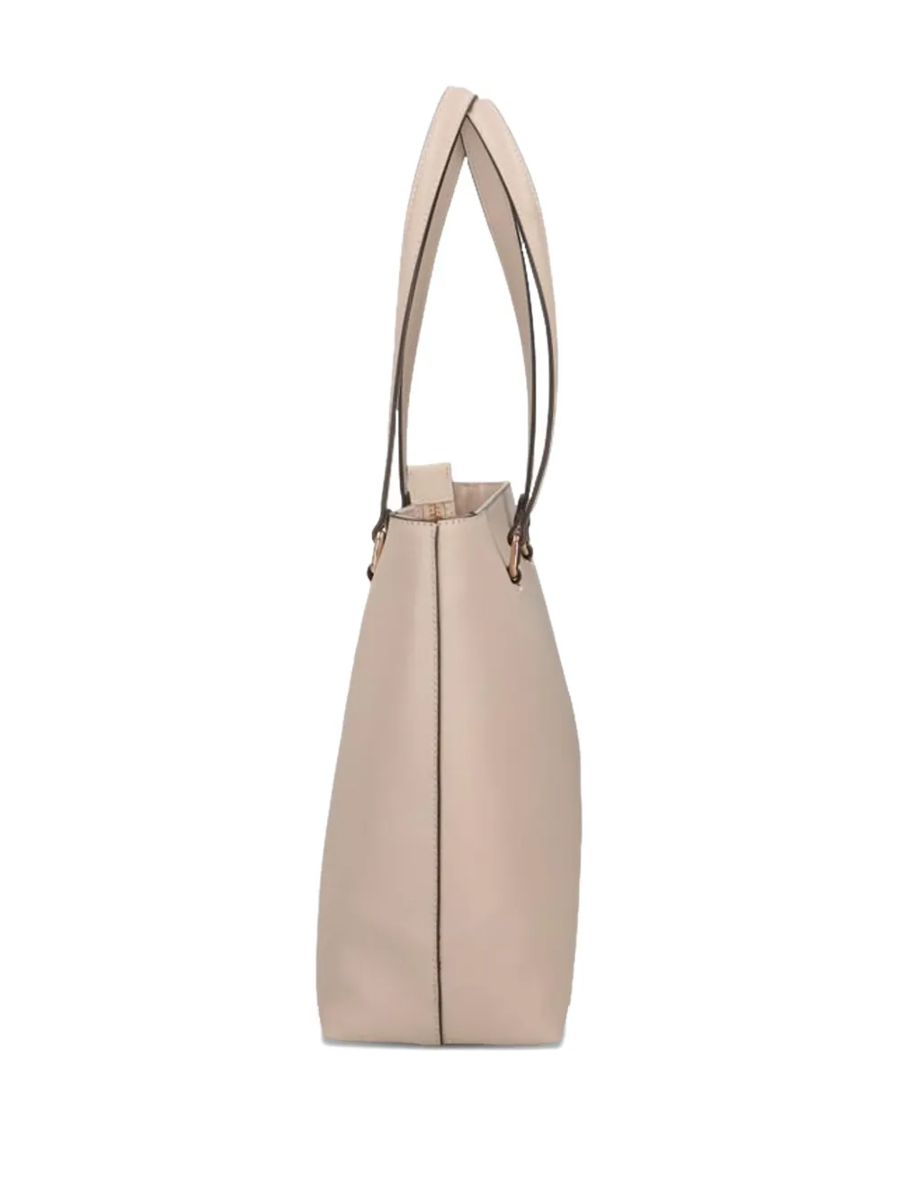 Liu •jo Logo-embossed Top-handle Bag In Neutral