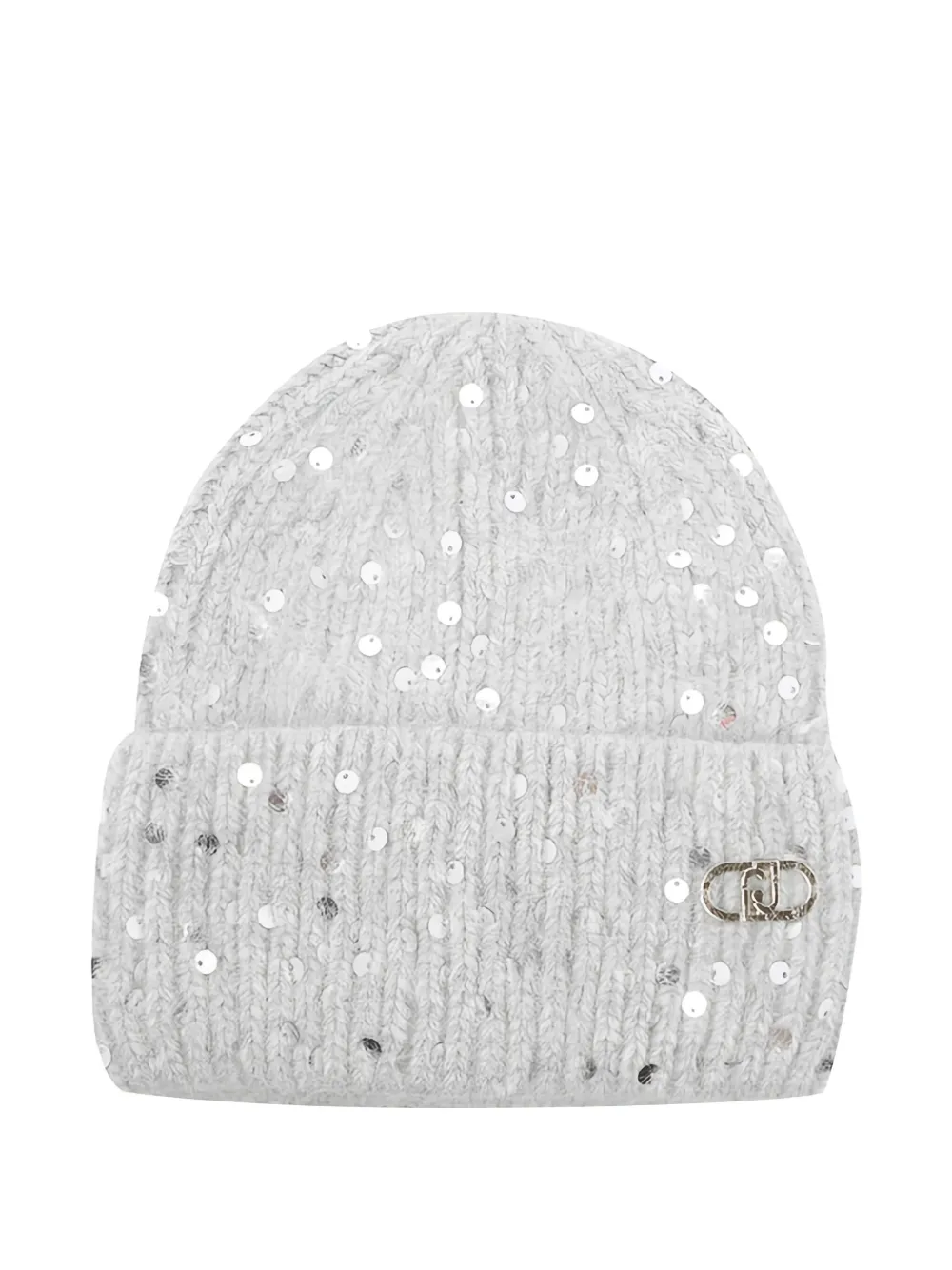 LIU JO sequin-embellished beanie | Cinza | Image 1