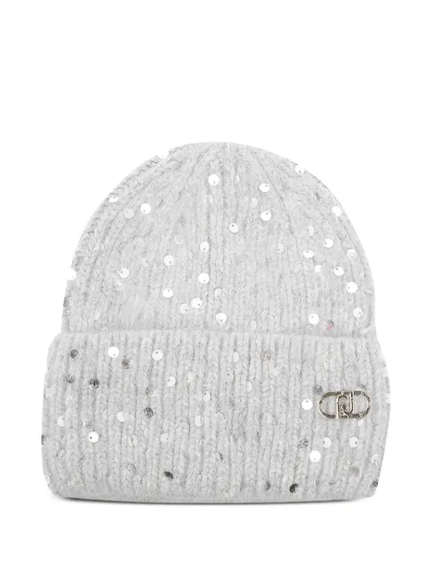 LIU JO sequin-embellished beanie