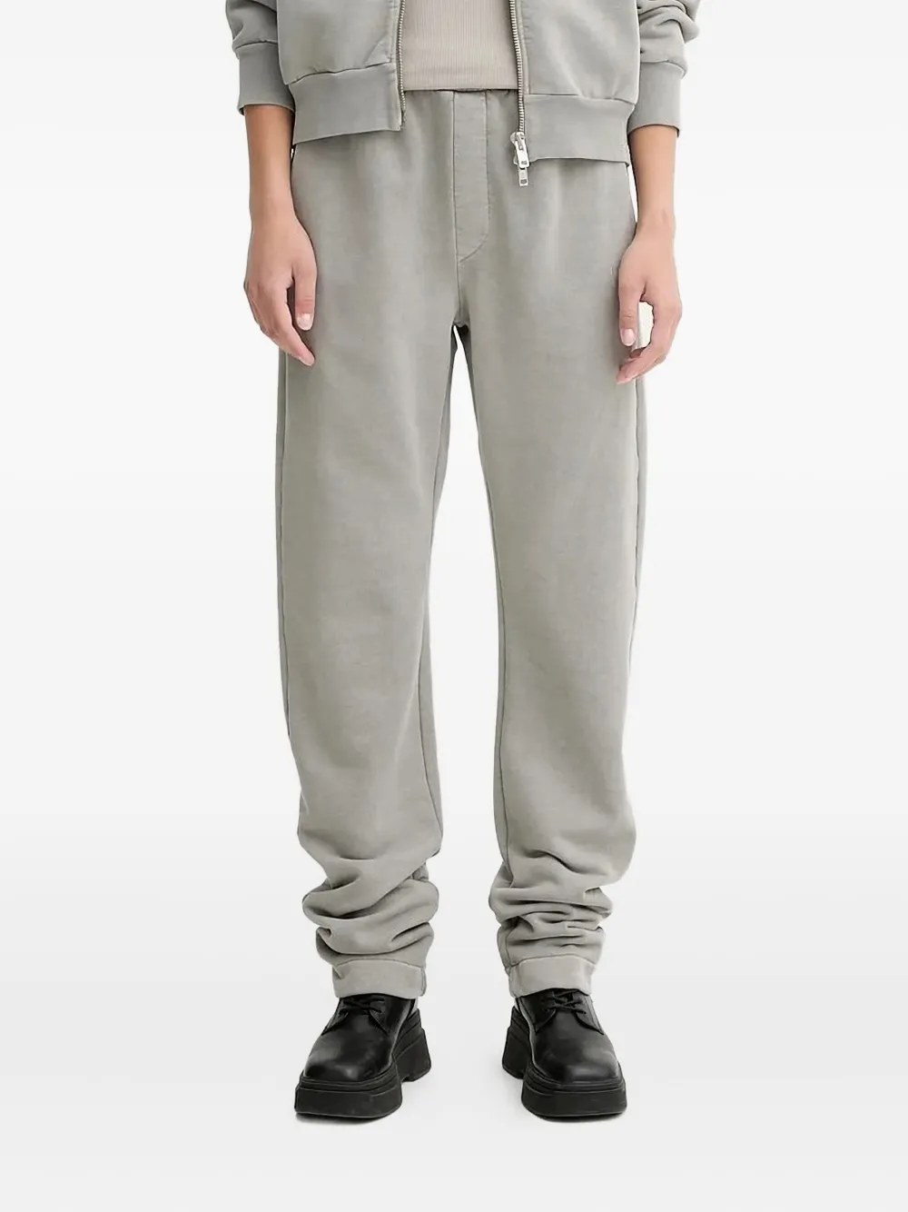 Won Hundred drawstring-cuffed trousers Grijs