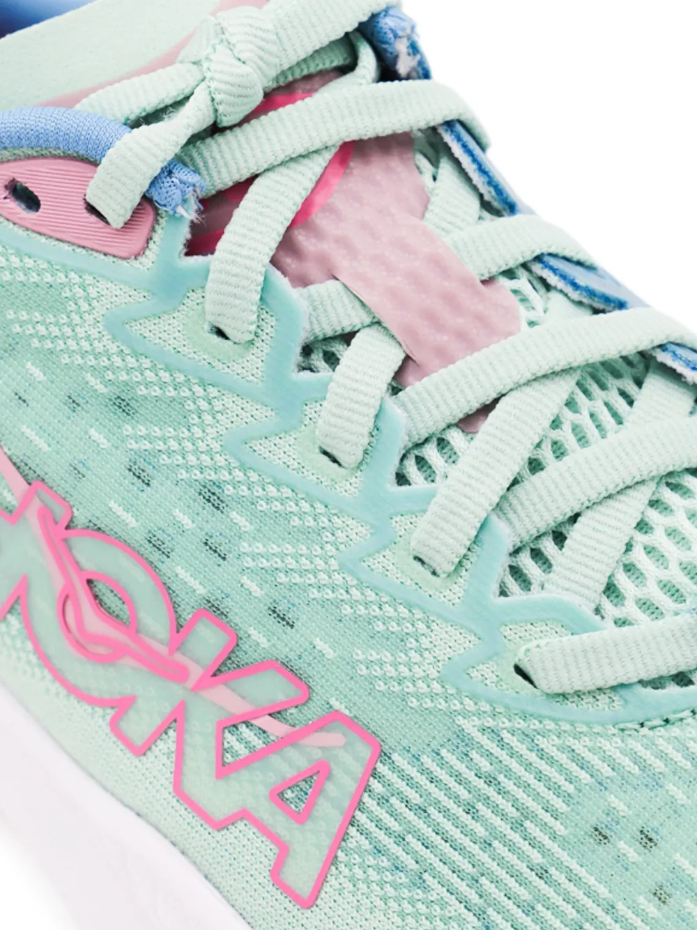 HOKA Mach 6 sneakers met logodetail Groen