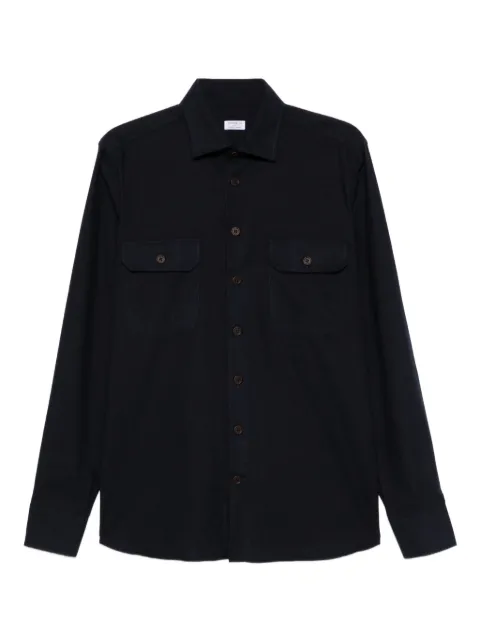 BORRIELLO NAPOLI double-pocket cotton shirt