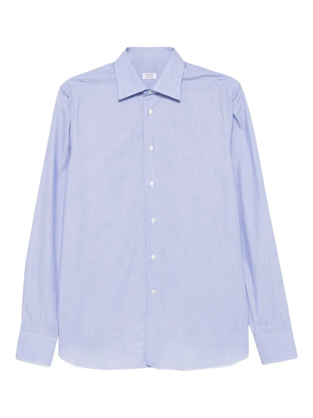 BORRIELLO NAPOLI striped cotton shirt | Blue | Image 1