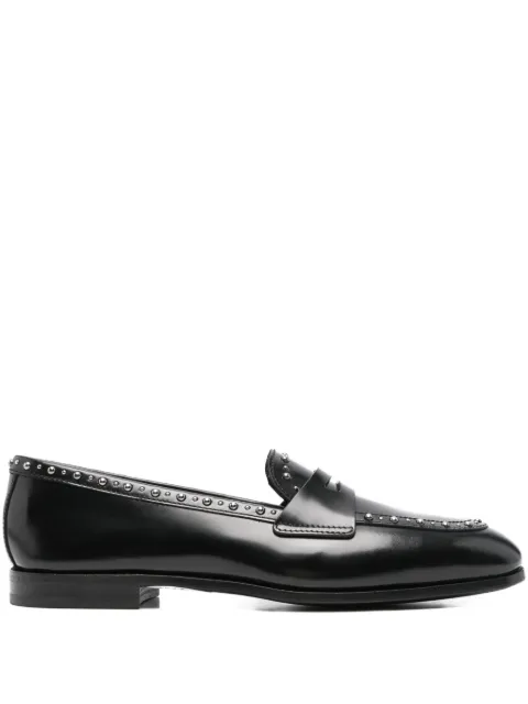 Church's Mocassini penny Onyx Met. con borchie