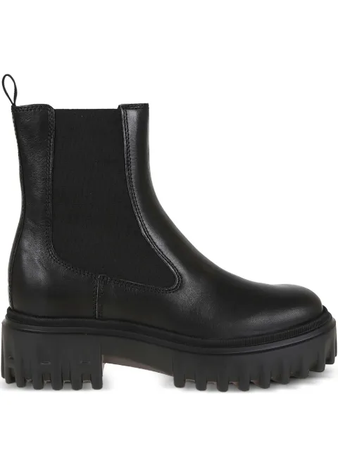 Hogan elastic-panel platform chelsea boots