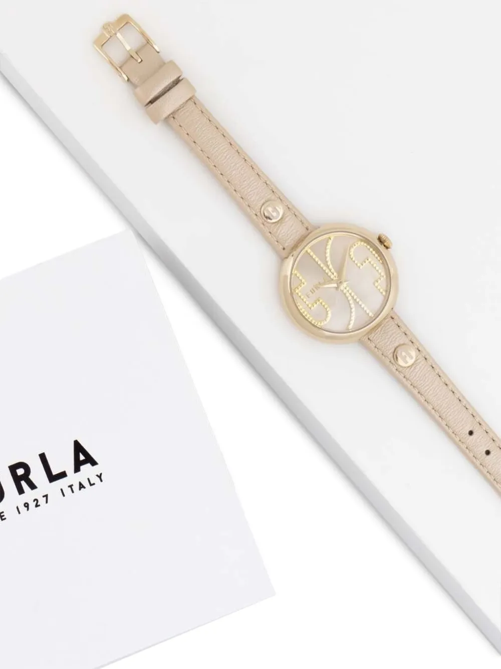 Furla Roestvrijstalen 32 mm - Beige