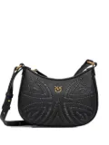 PINKO small Baby Half Moon shoulder bag - Black