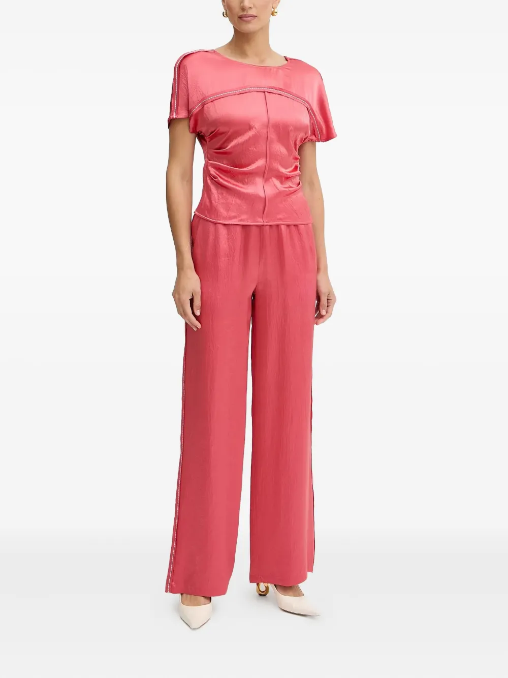 PINKO panelled short-sleeve top | Blouses | Image 2