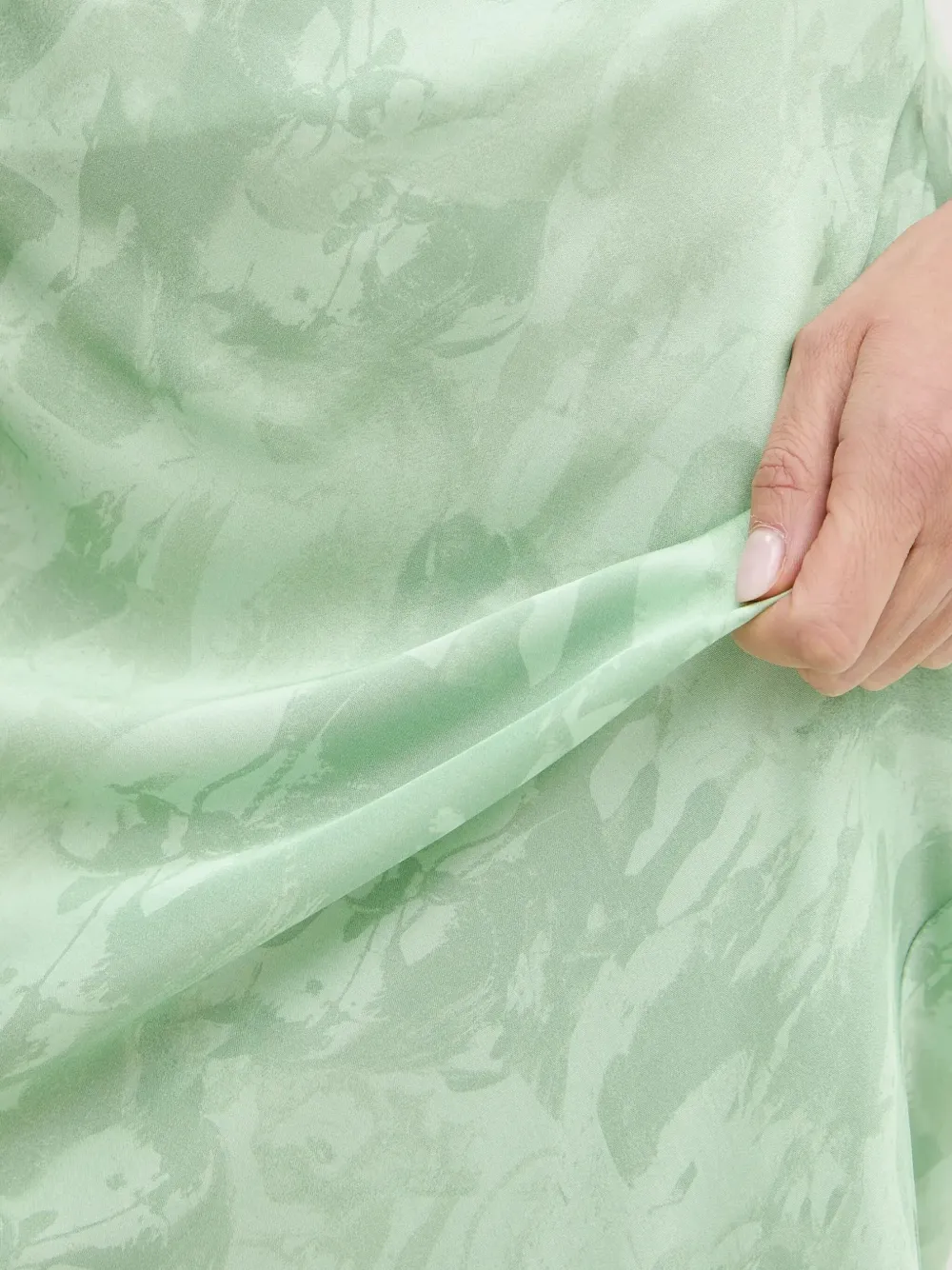 PINKO printed bias-cut midi skirt Groen