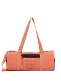 PINKO logo-embellished cylindrical travel bag - Orange