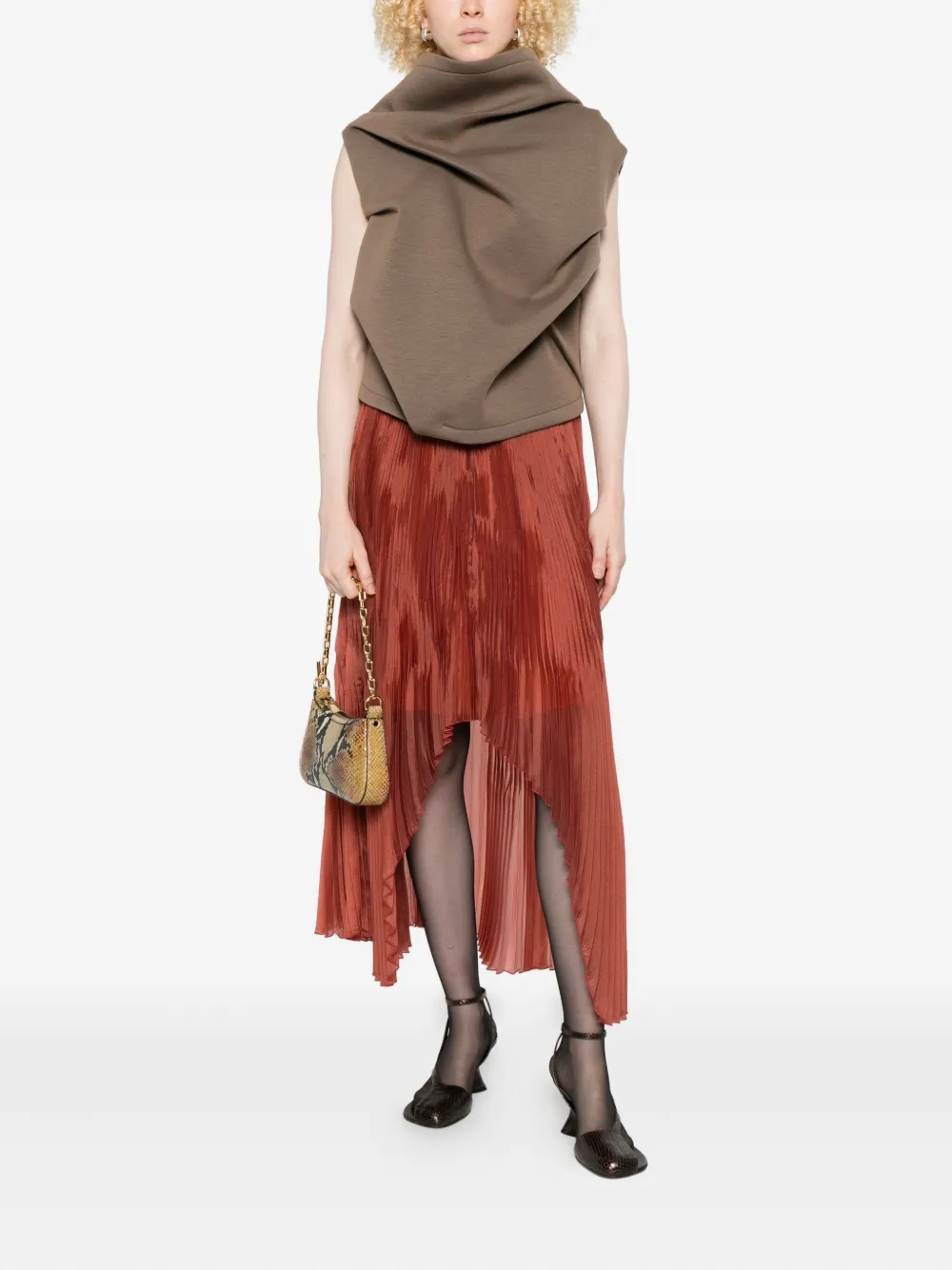 ULI SCHNEIDER draped tank top | Vests & Tank Tops | Image 2