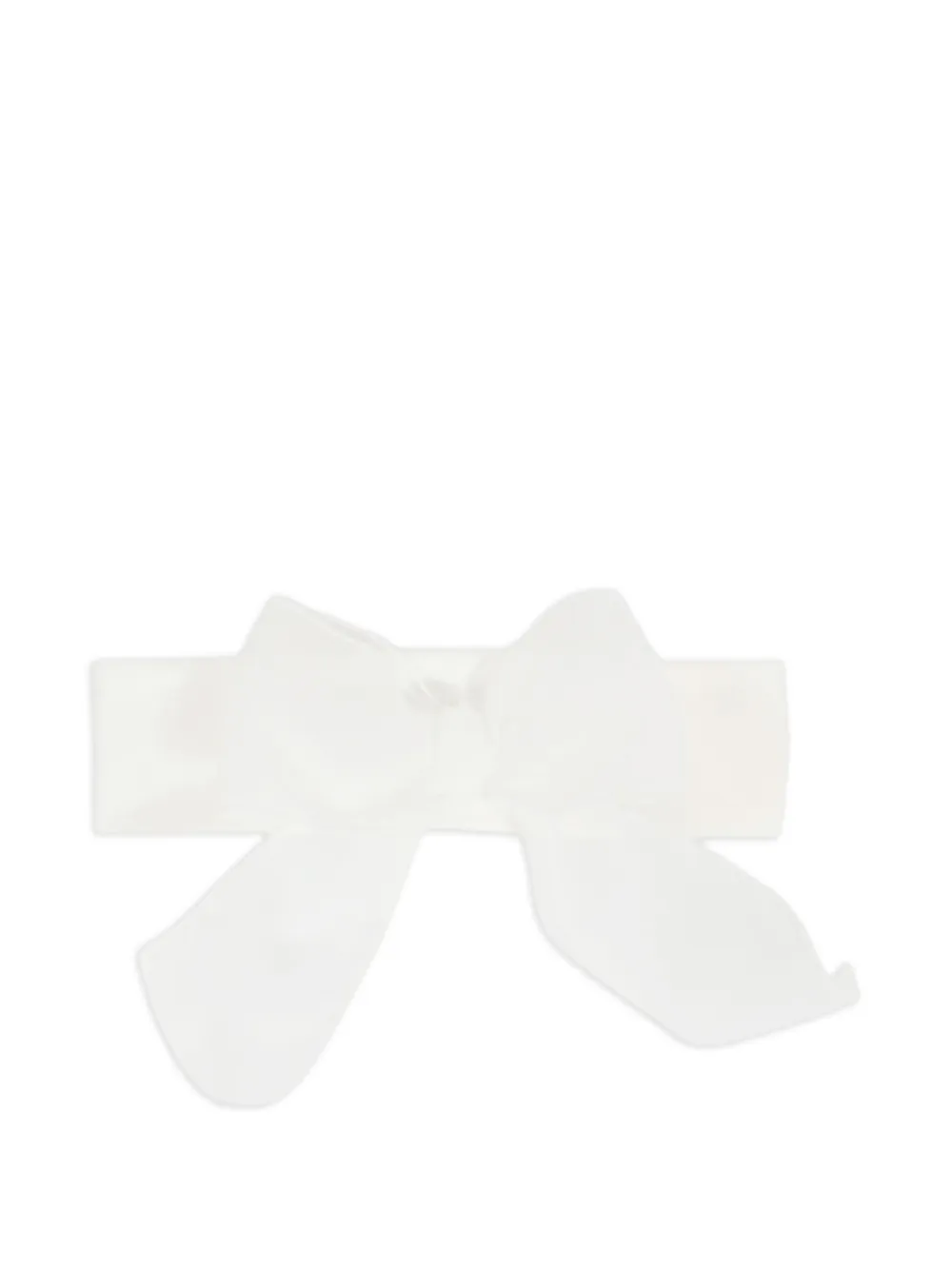 La Stupenderia Katoenen haarband met strik Beige