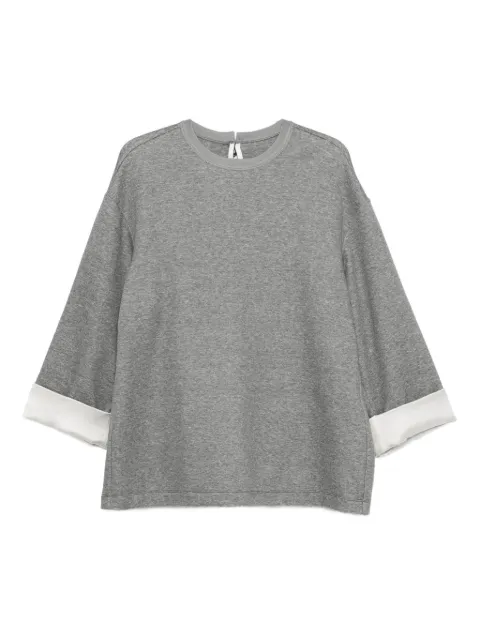 Carven haut à poignets contrastants